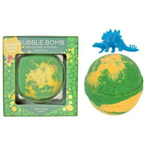 Load image into Gallery viewer, Prehistoric Dinosaur Surprise Bubble Bath Bomb Boxed