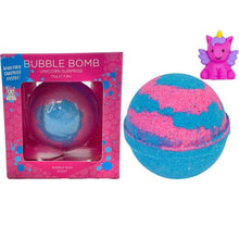 Load image into Gallery viewer, Unicorn Squishy Surprise Bubble Bath Bomb Boxed