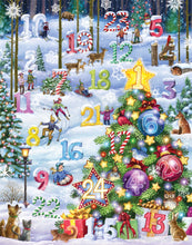 Load image into Gallery viewer, Snowy Slalom Advent Calendar
