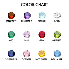 Load image into Gallery viewer, Gold Birthstone Necklace