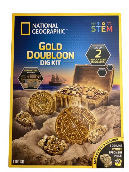 National Geographic Gold Doubloon Dig Kit