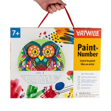 Load image into Gallery viewer, Owl Artwille Paint By Numbers