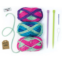 Load image into Gallery viewer, Learn To Knit Pocket Scarf