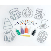 Load image into Gallery viewer, Halloween Easy Sparkle Window Art