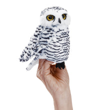 Load image into Gallery viewer, Small Snowy Owl Puppet