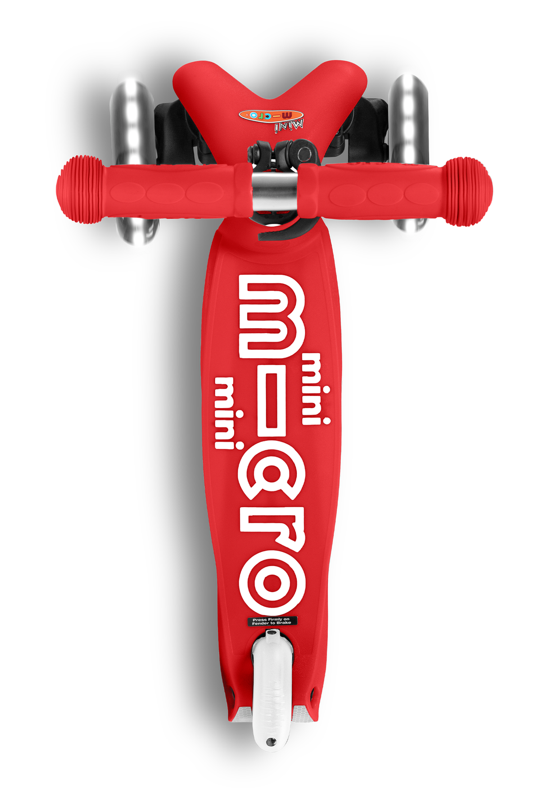 LED Red Mini Micro Kickboard Deluxe Scooter