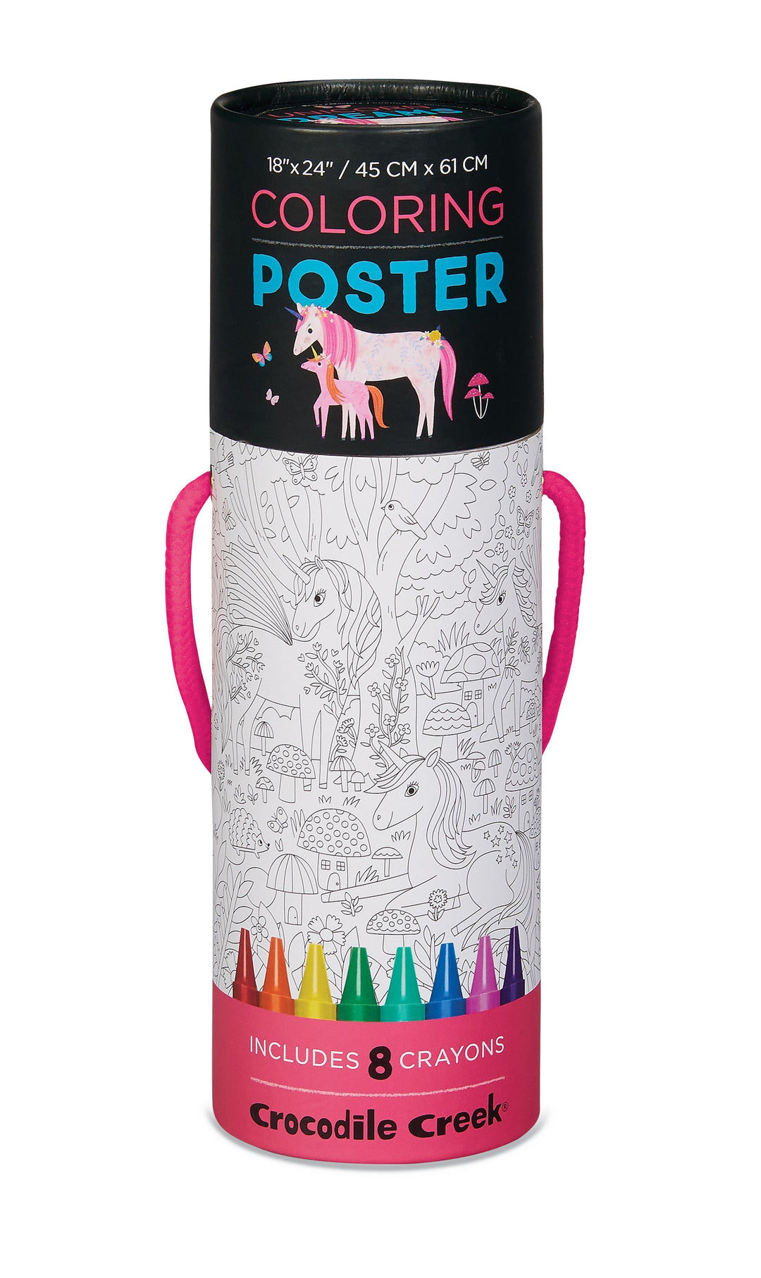 *Coloring Poster With Crayons