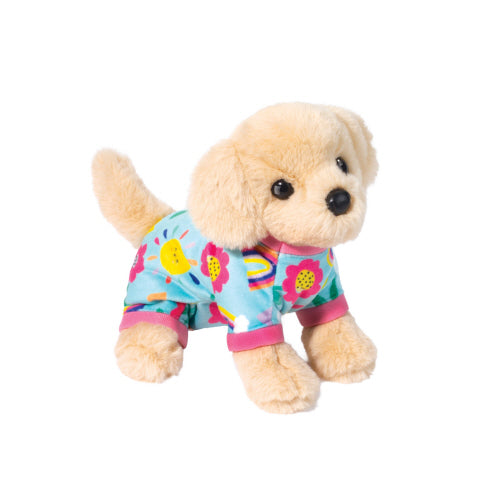 Edie Yellow Lab Mini Soft With Pj's