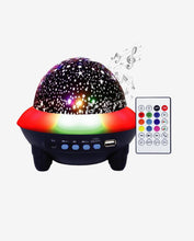 Load image into Gallery viewer, Starlight Sounds Wireless Bluetooth Speaker With LED Night Light Star Projector