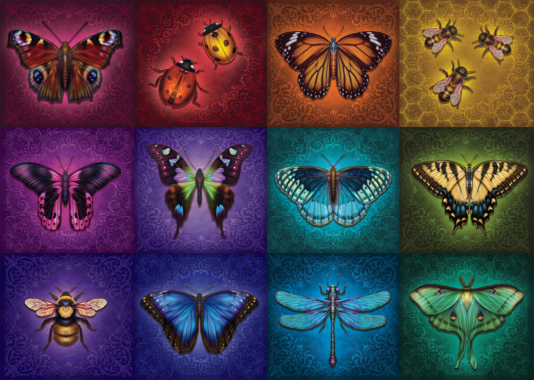 1000 PC Winged Things Puzzle